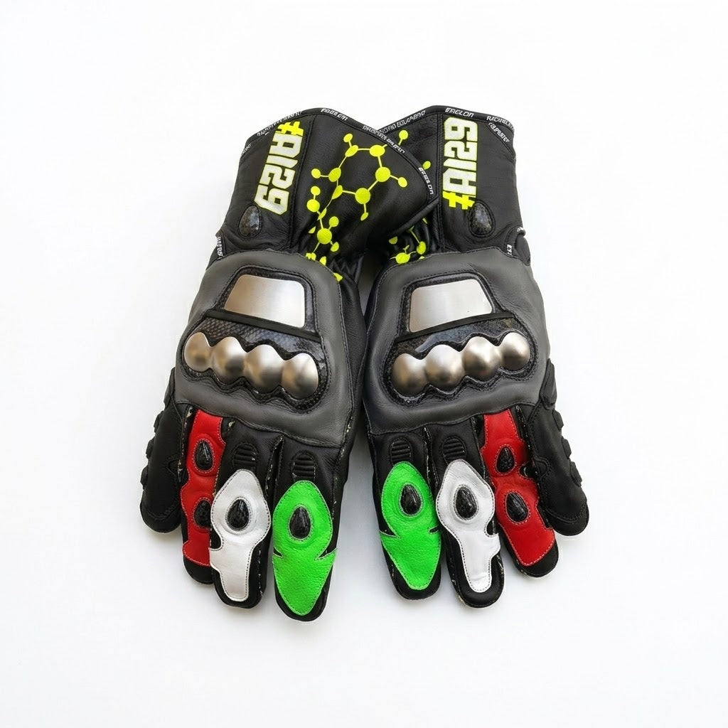 Andrea Iannone MotoGP 2017 Leather Gloves